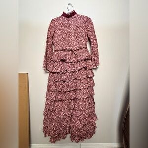 Vintage Ruffle Dress
